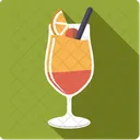 Tequila Sunrise Cocktail Icon
