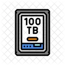 Terabyte Hard Drive Icon