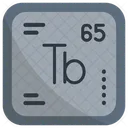 Terbium Chemistry Periodic Table Icon