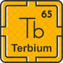 Terbium Preodic Table Preodic Elements Icon