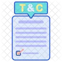 Term And Conditions Rules Agreement Icon