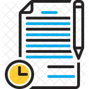 Term Period Duration Icon