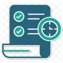 Term Remote Working Contract Icon