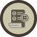 Term Remote Working Contract Icon