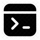 Terminal Cli Command Line Icon