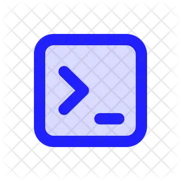 Terminal Icon - Download in Doodle Style