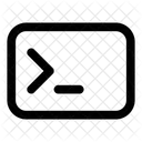 Terminal Access Command Line Secure Shell Icon