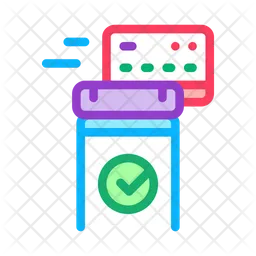 Terminal Approved Card  Icon