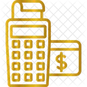 Terminal De Pagamento Sistema Pos Terminal De Transacao Ícone