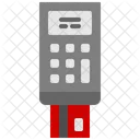 Terminal De Pago Datafono Terminal Pos Icono
