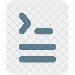 Terminal File  Icon