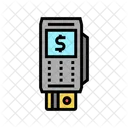 Terminal Maschine Bank Karte Symbol