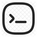Terminal Symbol Command Line Icon Console Icon Icon