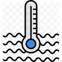 Termometro Campeonato De Natacao Temperatura Ícone