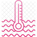 Termometro Campeonato De Natacao Temperatura Ícone