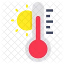 Termometro Temperatura Caliente Medidor De Temperatura Icono