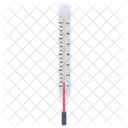 Medicao De Calor Temperatura Corporal Termometro Ícone