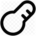Termometro Graus Celsius Ícone