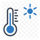 Termometro Temperatura Sol Icono