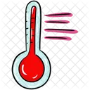 Termometro Dispositivo De Temperatura Temperatura De Fiebre Icono