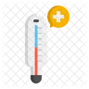 Termometro Medicao De Temperatura Temperatura Corporal Ícone