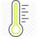 Termometro Temperatura Quente Ícone