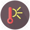 Termometro De Alta Temperatura Icono