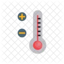 Termômetro de temperatura  Ícone