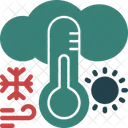 Termometro Subindo Aumento De Temperatura Subida De Temperaturas Ícone