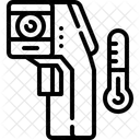 Thermoscan Temperatura Sensor Ícone