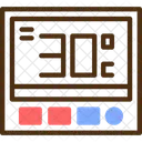 Termostato Controle De Temperatura Regulador De Clima Ícone