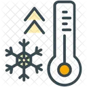 Termostato Termometro Copo De Nieve Icono