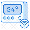 Termostatos Inteligentes Sistemas De Automatizacion Inteligencia Ambiental Icono