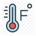 Termperature Degree Thermometer Icon
