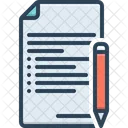 Terms Agreement Contract Icon