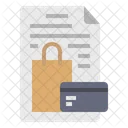 Terms And Condition Payment Info Shopping Details Icon