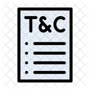 Terms Conditions Contract Icon