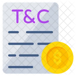 Terms and Conditions  Icon