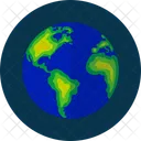 Terra Mundo Globo Icon