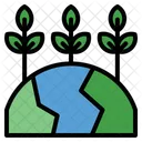 Terra verde  Ícone