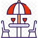 Terrace Balcony Restaurant Icon