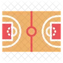Terrain de basketball  Icône