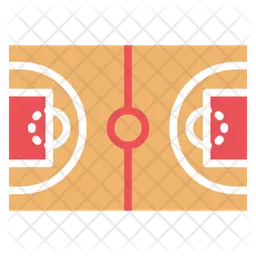 Terrain de basketball  Icône