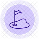 Terrain De Golf Golf Parcours Icon