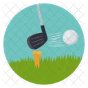 Terrain De Golf Terrain De Golf Club De Golf Icon