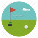 Terrain De Golf Terrain De Golf Club De Golf Icon
