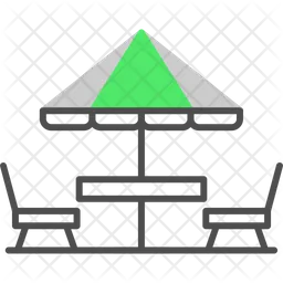 Terraza  Icono