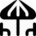 Terraza Mujer Hermosa Icono