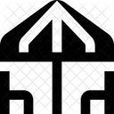 Terraza Mujer Hermosa Icono