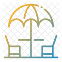 Terraza Verano Vacaciones Icono